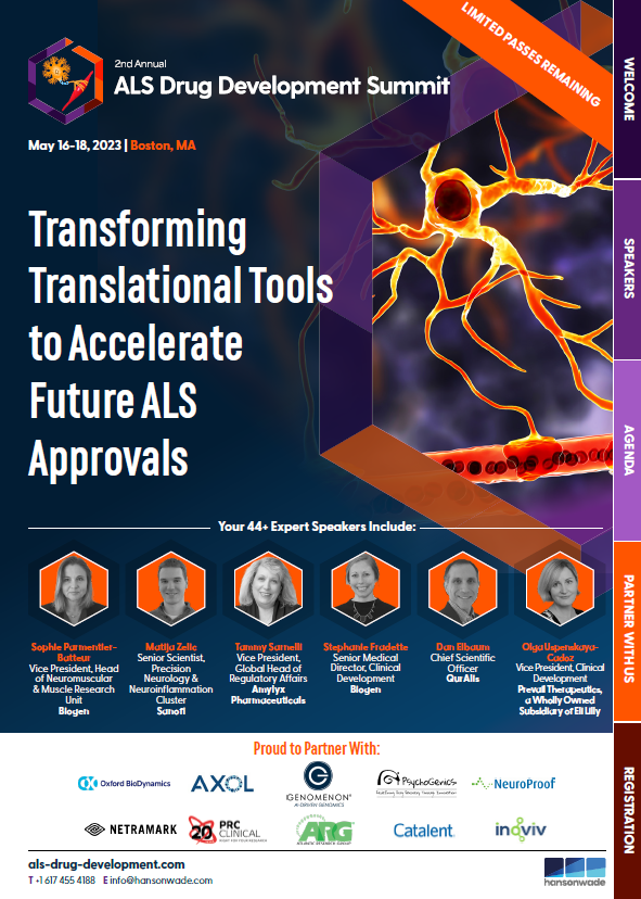 ALS Drug Development Full Event Guide ALS Drug Development Full Event Guide